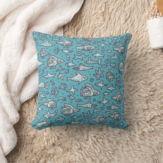 coussin coussin sous la mer (Couverture)