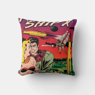 Coussin Couverture de livre de bande dessinée de science-f