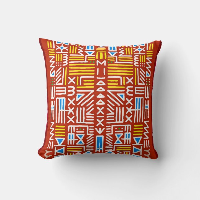 Coussin Couverture de style rouge (Recto)