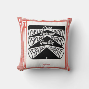 Coussin couverture de vieux matchbook Prix Speds Loud