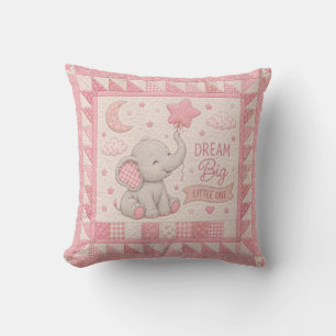 Coussin Couvre-lit éléphant Rêve Grand