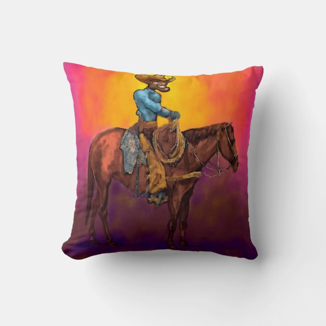 Coussin Cow-boy (Recto)