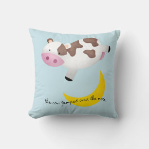 Coussin Cow Jumped Over the Moon