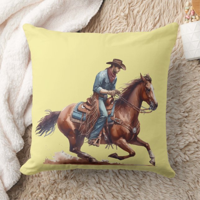 Coussin Cowboy du désert  (Couverture)
