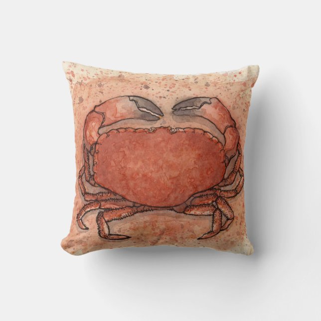Coussin Crabe atlantique (Recto)