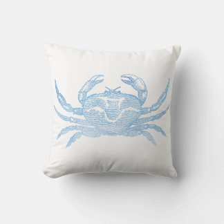 Coussin Crabe bleu