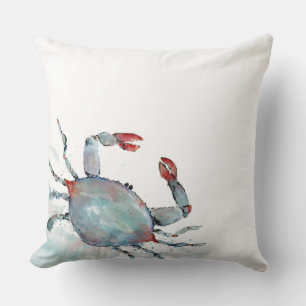 Coussin Crabe d'aquarelle