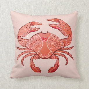 Coussin Crabe de style