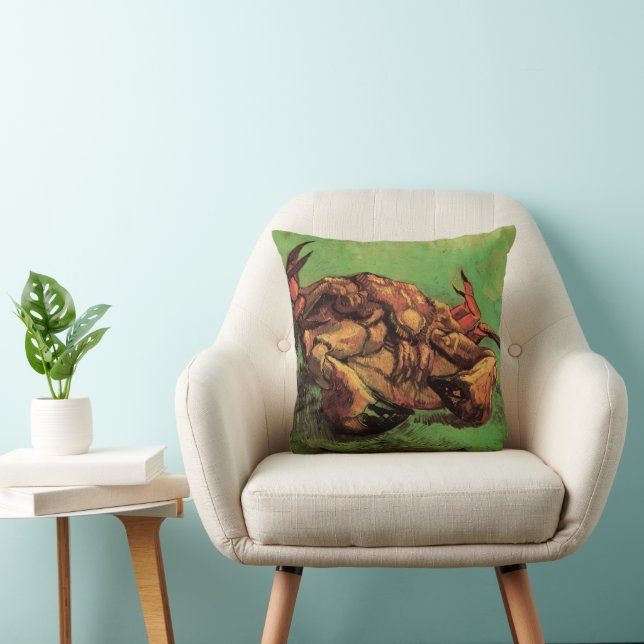 Coussin Crabe sur le Dos par Vincent van Gogh (Chaise)