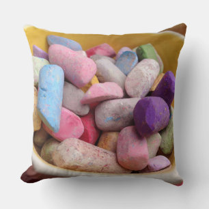 Coussin Craie d'artiste