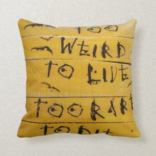 Coussin "crainte et répugnance à Las Vegas "