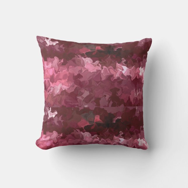 Coussin Cranberry Silk (Recto)