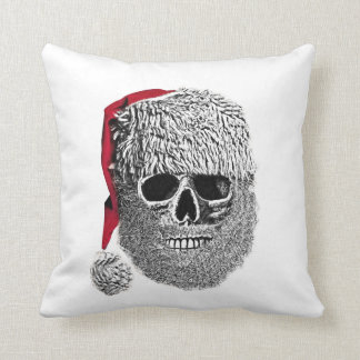 Coussin Crâne de Père Noël