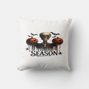 Coussin Crâne de squelette d'Halloween