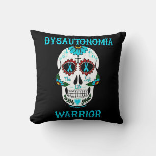 Coussin Crâne de sucre/Guerrier...Dysautonomia