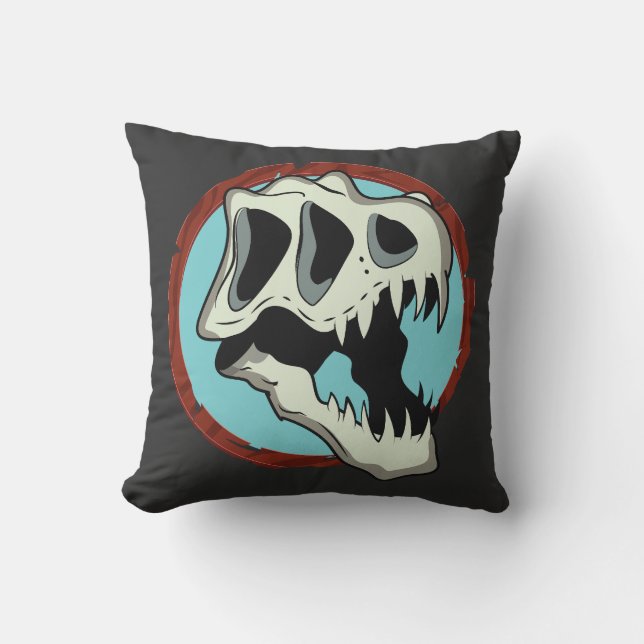 Coussin Crâne de Tyrannosaurus (Recto)