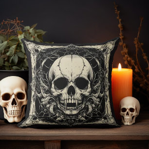 Coussin Crâne de Vampire 