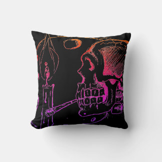 Coussin Crâne fumant
