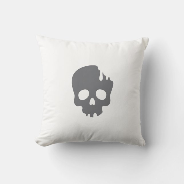 Coussin Crâne.Halloween (Recto)
