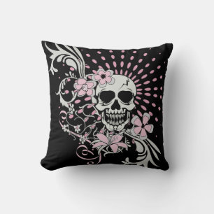 Coussin Crâne vintage