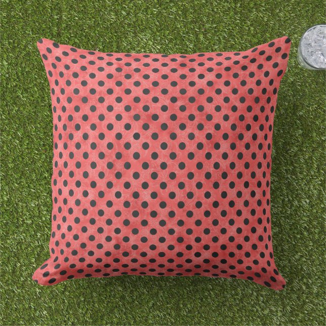 Coussin Crânes rouges et série Tournesol Conception 4  (Herbe)