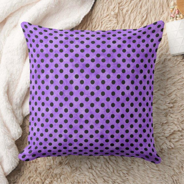 Coussin Crânes violets et série Tournesol Design 7 (Couverture)