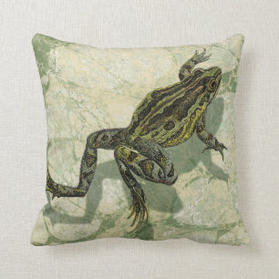 Coussin Crapaud Swinning dans l'eau