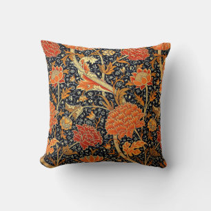 Coussin Cray, un beau design vintage William Morris