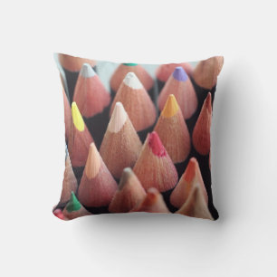 Coussin Crayons de couleur