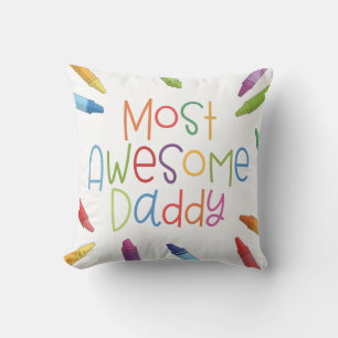 Coussin Crayons La Typographie De Papa La Plus Fantastique