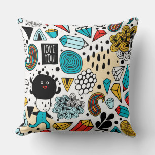 Coussin Crazy head