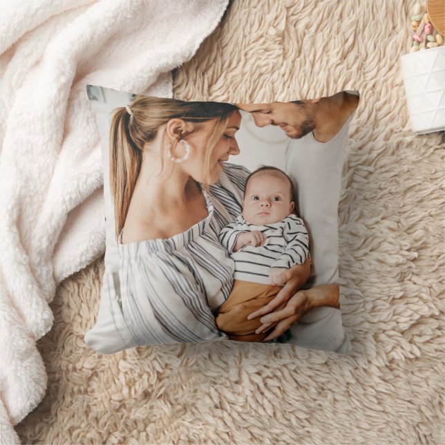 Coussin Create Your Own Photo Custom Pic Double Sided (Couverture)