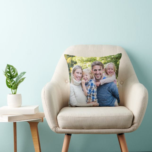 Coussin Create Your Own Photo Custom Pic Double Sided (Chaise)