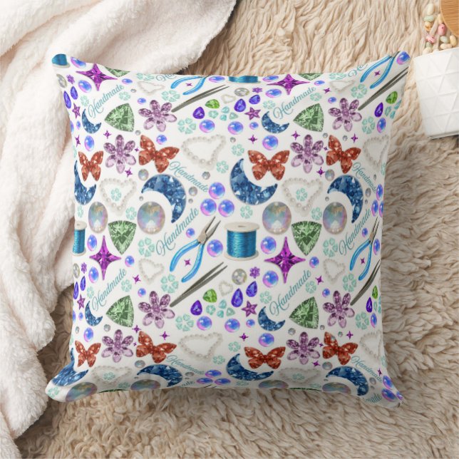 Coussin Créateur de cadeaux de bijoux et perles (Couverture)
