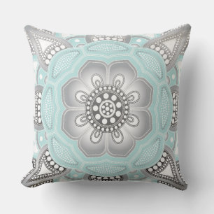 Coussin Création de mandala, tous les points pour un 1