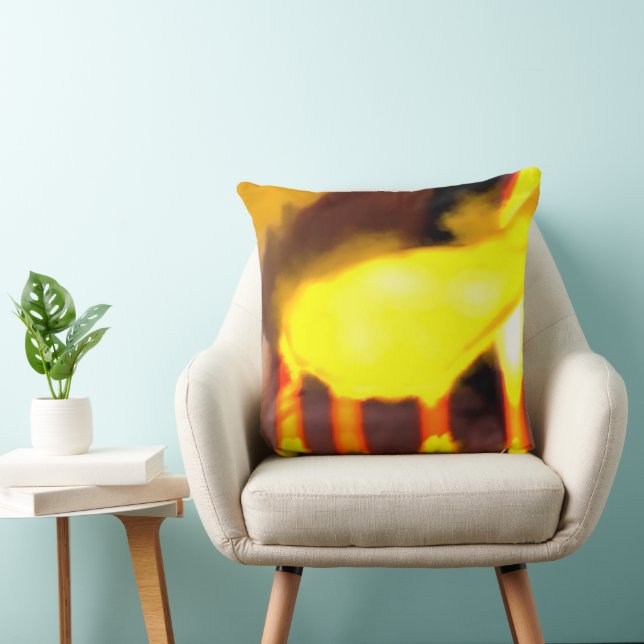 Coussin Creation of the dragon cat (Chaise)