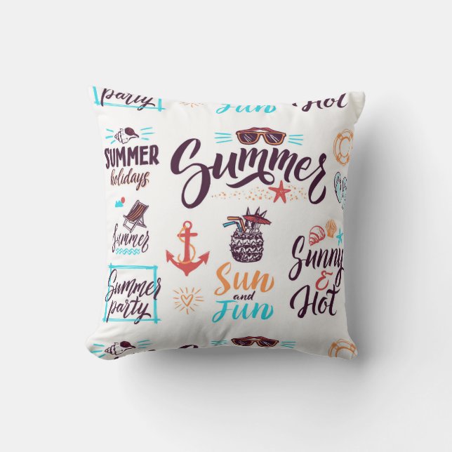 Coussin Creative Summer Fun (Recto)