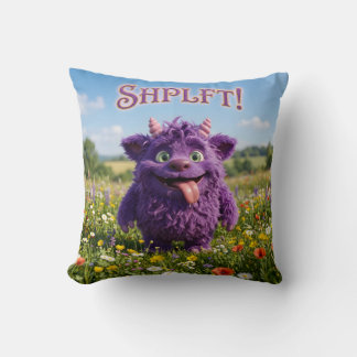 Coussin Créature Furry Fantastique d'Attitude