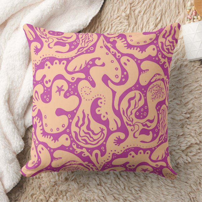 Coussin Créatures Salées Art de Fantaisie  (Couverture)