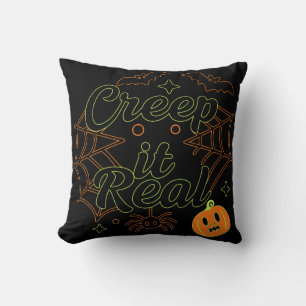 Coussin Creep It Real Halloween Tee