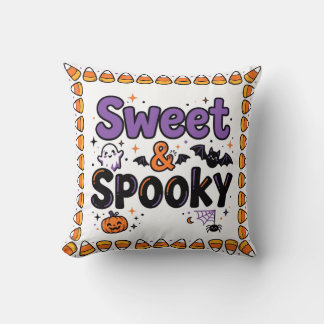 Coussin Creepin It Real Moon Throw Pillow