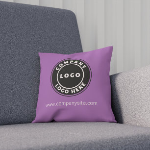Coussin Créer votre marque d'entreprise Logo
