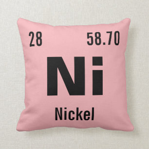 Coussin Créer votre propre élément de chimie
