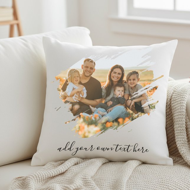 Coussin Créez vos propres 2 photos (Créateur téléchargé)