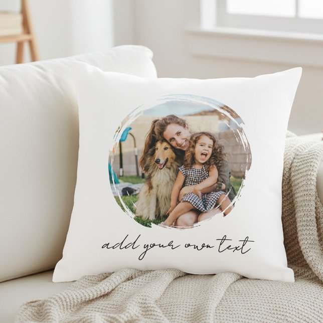 Coussin Créez vos propres 2 photos (Créateur téléchargé)