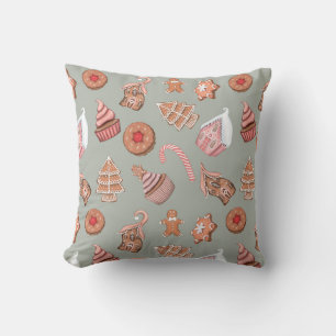 Coussin Créez Vos Propres Friandises de Noël