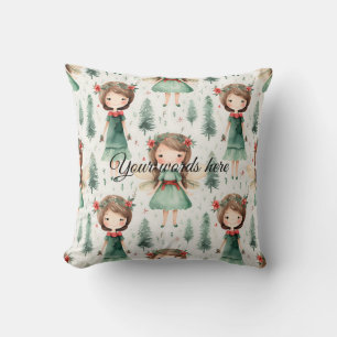 Coussin Créez vos propres pixes de Noël