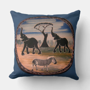 Coussin Créez Votre Propre Beau Magnifique Afrique Décor M