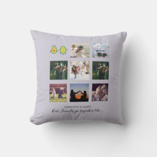 Coussin Créez votre propre BFF Photo Collections cadeaux -