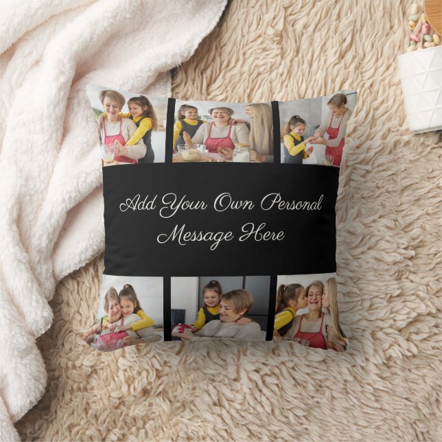Coussin Créez votre propre collection de photos 6 Ajouter  (Couverture)